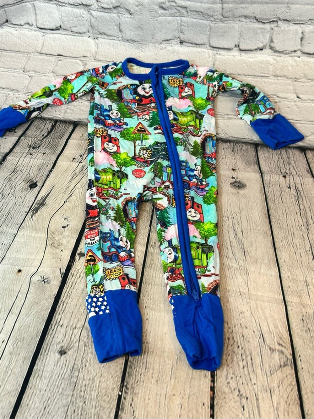 Sugar Swan Thomas the Tank Engine Bamboo Zippie